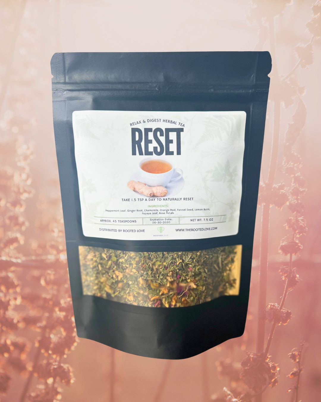 Reset Ritual Tea RESET TEA – The Rooted Love