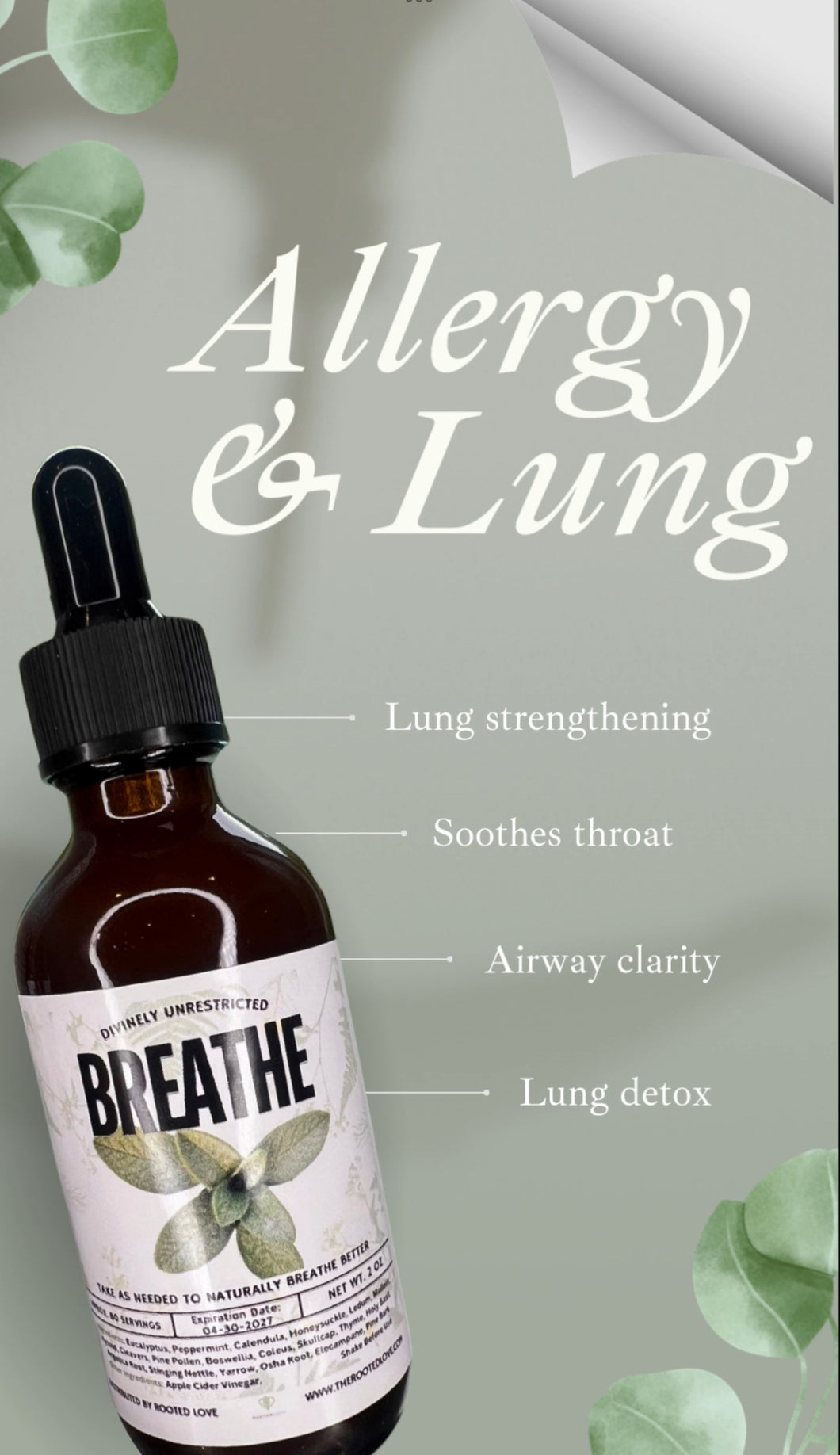 Breathe tincture