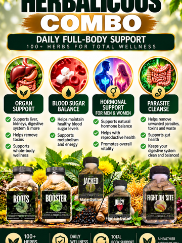 HERBALICIOUS COMBO (Total Body Wellness)
