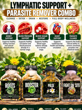 LYMPHATIC SUPPORT + PARASITE REMOVER