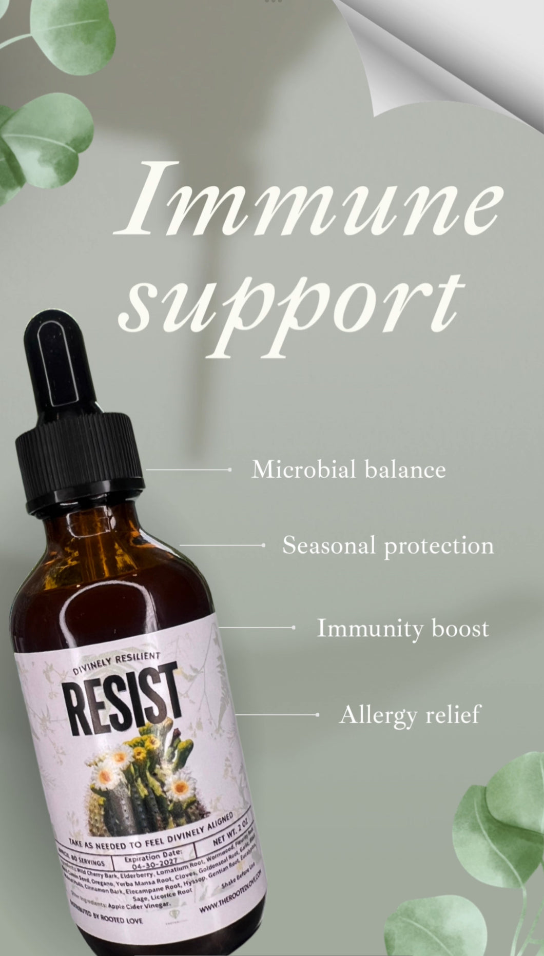 Resist tincture