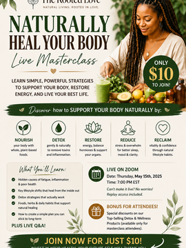 Natural Healing Masterclass- Live access